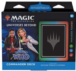 MAGIC THE GATHERING -  PARADOX POWER - COMMANDER DECK (ENGLISH) -  UNIVERSES BEYOND : DR WHO