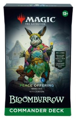 MAGIC THE GATHERING -  PEACE OFFERING - COMMANDER DECK (ENGLISH) -  BLOOMBURROW