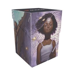 MAGIC THE GATHERING -  PLASTIC DECK BOX - AMINATOU, VEIL PIERCER (100) -  DUSKMOURN: HOUSE OF HORROR