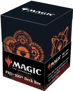 MAGIC THE GATHERING -  PLASTIC DECK BOX - COLOR WHEEL (100) -  MANA 7
