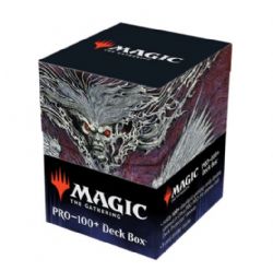 MAGIC THE GATHERING -  PLASTIC DECK BOX - DAMNATION (100) -  DOUBLE MASTERS 2022