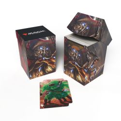 MAGIC THE GATHERING -  PLASTIC DECK BOX - GONTI (100+) -  OUTLAWS OF THUNDER JUNCTION