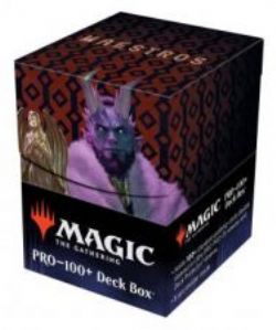 MAGIC THE GATHERING -  PLASTIC DECK BOX - MAESTROS (100) -  STREETS OF NEW CAPENNA