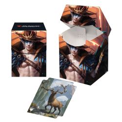 MAGIC THE GATHERING -  PLASTIC DECK BOX - OKO (100+) -  OUTLAWS OF THUNDER JUNCTION