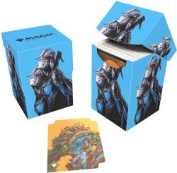 MAGIC THE GATHERING -  PLASTIC DECK BOX - OMO QUEEN OF VESUVA (100+) -  MODERN HORIZONS III