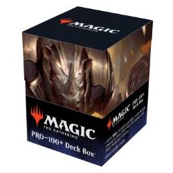 MAGIC THE GATHERING -  PLASTIC DECK BOX - PERRIE, THE PULVERIZER (100) -  STREETS OF NEW CAPENNA