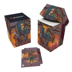 MAGIC THE GATHERING -  PLASTIC DECK BOX - SITA VARMA (100) -  AETHERDRIFT