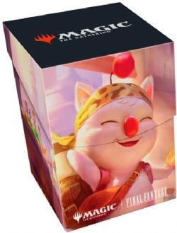 MAGIC THE GATHERING -  PLASTIC DECK BOX - STILTZKIN, MOOGLE MERCHANT (100) -  FINAL FANTASY