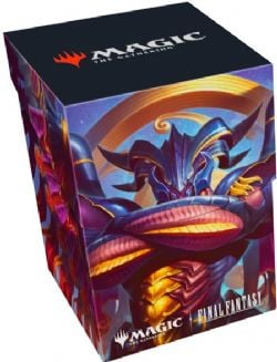 MAGIC THE GATHERING -  PLASTIC DECK BOX - SUMMON: BAHAMUT (100) -  FINAL FANTASY