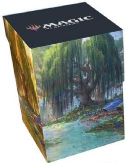 MAGIC THE GATHERING -  PLASTIC DECK BOX - THREE TREE CITY (100+) -  BLOOMBURROW