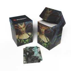 MAGIC THE GATHERING -  PLASTIC DECK BOX - VRASKA (100+) -  OUTLAWS OF THUNDER JUNCTION