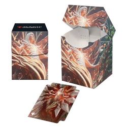 MAGIC THE GATHERING -  PLASTIC DECK BOX - WRENN AND REALMBREAKER (100) -  MARCH OF THE MACHINE