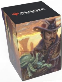 MAGIC THE GATHERING -  PLASTIC DECK BOX - YUMA (100+) -  OUTLAWS OF THUNDER JUNCTION
