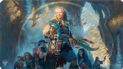 MAGIC THE GATHERING -  PLAYMAT - ADMIRAL BRASS, UNSINKABLE - (24