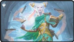 MAGIC THE GATHERING -  PLAYMAT - BLACK STITCHED - TAMYO (24