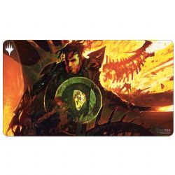 MAGIC THE GATHERING -  PLAYMAT - MISHRA'S COMMAND -  THE BROTHERS WAR