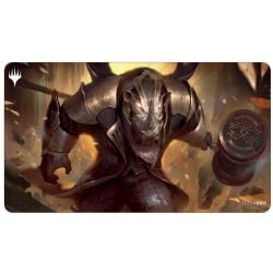 MAGIC THE GATHERING -  PLAYMAT - PERRIE, THE PULVERIZER -  STREETS OF NEW CAPENNA