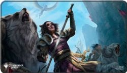 MAGIC THE GATHERING -  PLAYMAT STITCHED BORDER - WINOTA, JOINER OF FORCES (24