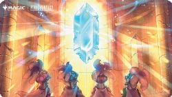 MAGIC THE GATHERING -  PLAYMAT - THE CRYSTAL'S CHOSEN (24