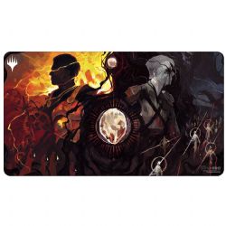 MAGIC THE GATHERING -  PLAYMAT - VISIONS OF PHYREXIA -  THE BROTHERS WAR