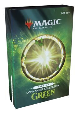 MAGIC THE GATHERING -  PREMIUM GREEN (ENGLISH) -  COMMANDER COLLECTION