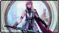 MAGIC THE GATHERING -  PREMIUM PLAYMAT - BLACK STITCHED - LIGHTNING (24