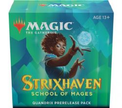 MAGIC THE GATHERING -  PRERELEASE PACK - QUANDRIX (ENGLISH) -  STRIXHAVEN SCHOOL OF MAGES