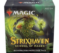 MAGIC THE GATHERING -  PRERELEASE PACK - WITHERBLOOM (ENGLISH) -  STRIXHAVEN SCHOOL OF MAGES