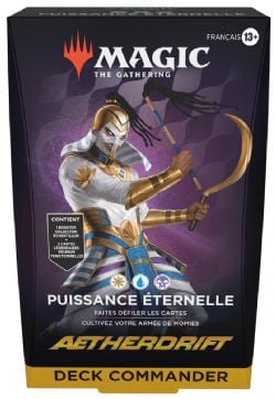 MAGIC THE GATHERING -  PUISSANCE ÉTERNELLE - COMMANDER DECKS (FRENCH) -  AETHERDRIFT