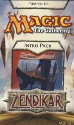 MAGIC THE GATHERING -  PUMPED UP INTRO PACK -  ZENDIKAR
