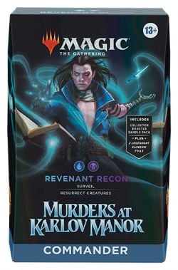MAGIC THE GATHERING -  REVENANT RECON - COMMANDER DECK (ENGLISH) -  MURDERS AT KARLOV MANOR