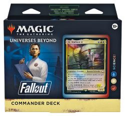 MAGIC THE GATHERING -  SCIENCE ! - COMMANDER DECK (ENGLISH) -  UNIVERSES BEYOND : FALLOUT