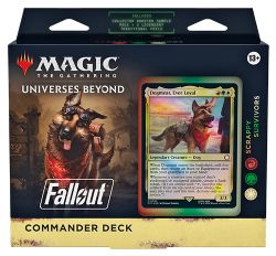MAGIC THE GATHERING -  SCRAPPY SUVRIVORS - COMMANDER DECK (ENGLISH) -  UNIVERSES BEYOND : FALLOUT