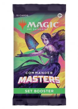MAGIC THE GATHERING -  SET BOOSTER PACK (ENGLISH) (P12/B24) -  COMMANDER MASTERS