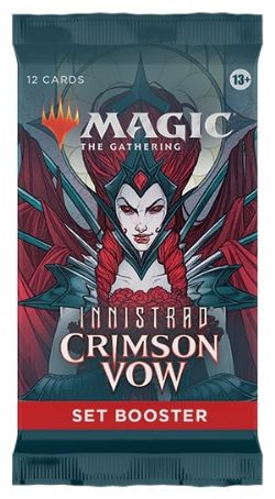 MAGIC THE GATHERING -  SET BOOSTER PACK (ENGLISH) (P12/B30/C6) -  INNISTRAD CRIMSON VOW