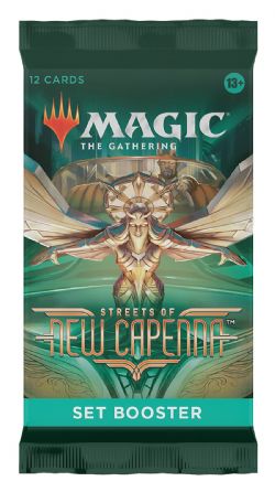 MAGIC THE GATHERING -  SET BOOSTER PACK (ENGLISH) (P12/B30/C6) -  STREETS OF NEW CAPENNA