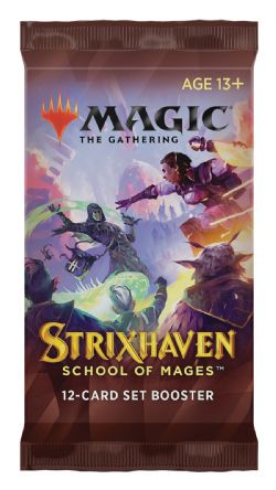 MAGIC THE GATHERING -  SET BOOSTER PACK (ENGLISH) (P12/B30/C6) -  STRIXHAVEN SCHOOL OF MAGES