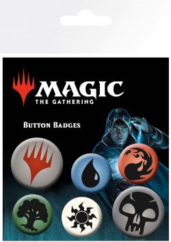 MAGIC : THE GATHERING -  SET OF 6 PINS