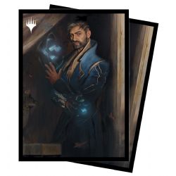 MAGIC THE GATHERING -  STANDARD SIZE SLEEVES - ALQUIST PROFT, MASTER SLEUTH (100) -  MURDERS AT KARLOV MANOR