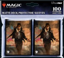 MAGIC THE GATHERING -  STANDARD SIZE SLEEVES - ANHELO, THE PAINTER (100) -  STREETS OF NEW CAPENNA