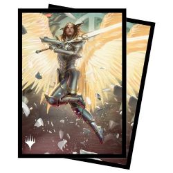 MAGIC THE GATHERING -  STANDARD SIZE SLEEVES - ARCHANGEL ELSPETH (100) -  MARCH OF THE MACHINE