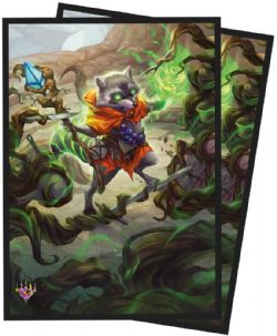 MAGIC THE GATHERING -  STANDARD SIZE SLEEVES - BELLO, BARD OF THE BRAMBLES (100) -  BLOOMBURROW