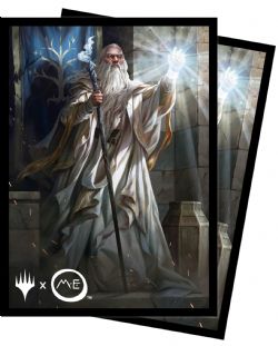MAGIC THE GATHERING -  STANDARD SIZE SLEEVES - GANDALF (100) -  THE LORD OF THE RINGS: TALES OF MIDDLE-EARTH