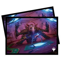 MAGIC THE GATHERING -  STANDARD SIZE SLEEVES - GIMBAL, GREMLIN PRODIGY (100) -  MARCH OF THE MACHINE