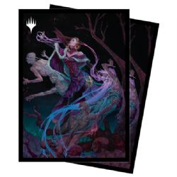 MAGIC THE GATHERING -  STANDARD SIZE SLEEVES - LILIANA, THE LAST HOPE (100) -  DOUBLE MASTERS