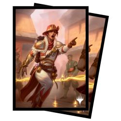 MAGIC THE GATHERING -  STANDARD SIZE SLEEVES - NELLY BORCA, IMPULSIVE ACCUSER (100) -  MURDERS AT KARLOV MANOR