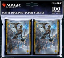 MAGIC THE GATHERING -  STANDARD SIZE SLEEVES - RAFFINE, SCHEMING SEER (100) -  STREETS OF NEW CAPENNA