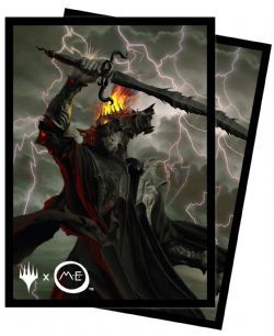 MAGIC THE GATHERING -  STANDARD SIZE SLEEVES - SAURON (100) -  THE LORD OF THE RINGS: TALES OF MIDDLE-EARTH