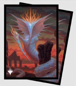 MAGIC THE GATHERING -  STANDARD SIZE SLEEVES - SLIVER GRAVEMOTHER (100) -  COMMANDER MASTERS