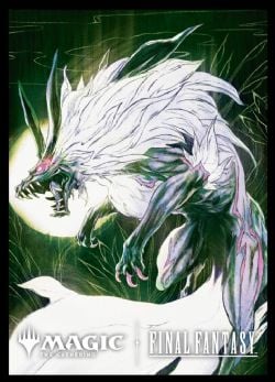 MAGIC THE GATHERING -  STANDARD SIZE SLEEVES - SUMMON: FENRIR (100) -  FINAL FANTASY
